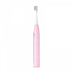 Periuta de dinti electrica pentru copii Oclean X Kids Set, 2.5W, 72000 rpm, 5 moduri, Timer, Autonomie până la 40 zile, Oclean OS, Tip C, Husa, Roz