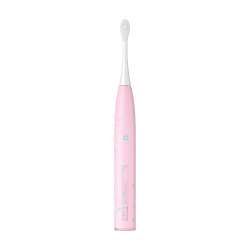 Periuta de dinti electrica pentru copii Oclean X Kids Set, 2.5W, 72000 rpm, 5 moduri, Timer, Autonomie până la 40 zile, Oclean OS, Tip C, Husa, Roz