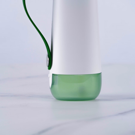 Irigator dentar Oclean W10, 5 moduri, 2 duze, 200 ml, 1400 impulsuri pe minut, IPX7, USB-C, Verde