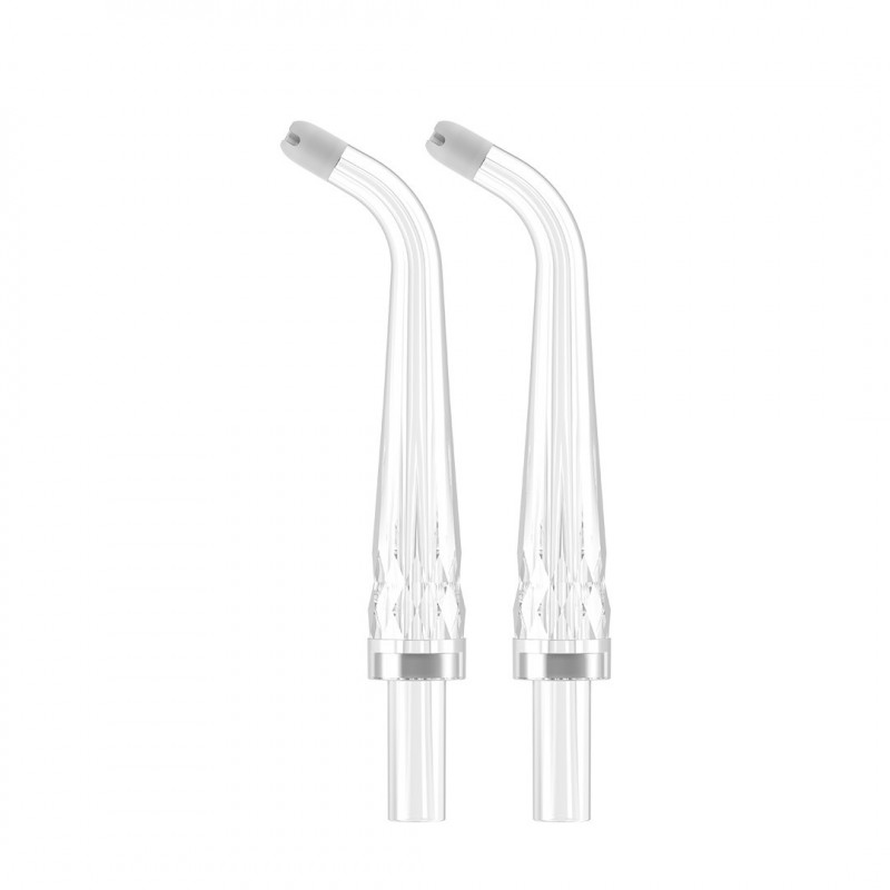 Set 2 duze ortodontice Oclean N20 Duză, Compatibile cu AirPump A10, Curatare zilnica, Transparent