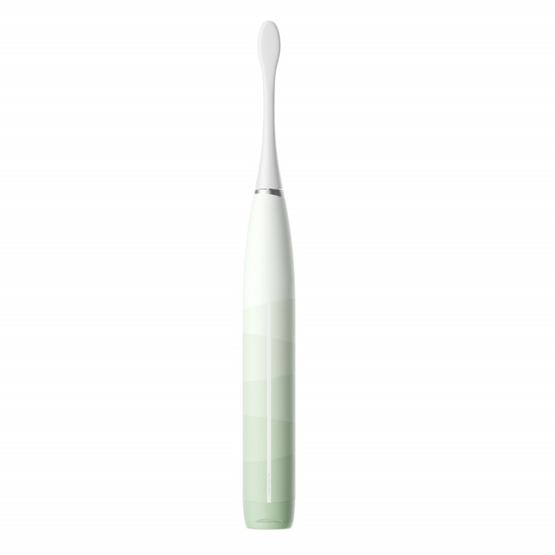 Periuta de dinti electrica Oclean Flow S, 1.85W, 76000 rpm, 5 moduri, Timer, Autonomie pana la 180 zile, Tip-C, Suprafata antibacteriana, Verde