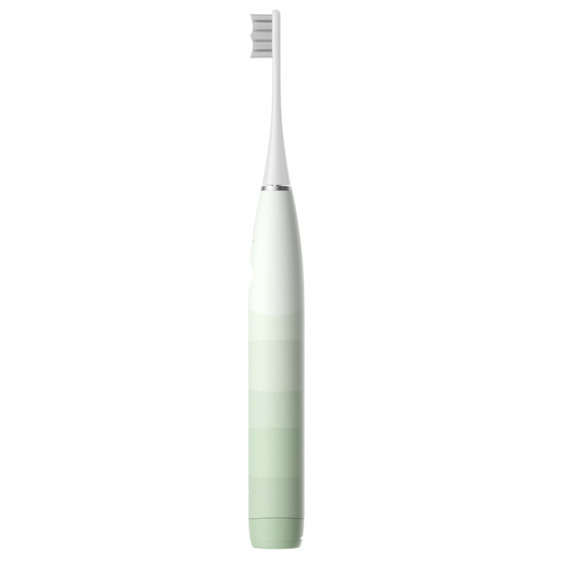 Periuta de dinti electrica Oclean Flow S, 1.85W, 76000 rpm, 5 moduri, Timer, Autonomie pana la 180 zile, Tip-C, Suprafata antibacteriana, Verde