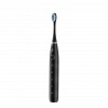 Periuta de dinti electrica Oclean Flow S, 1.85W, 76000 rpm, 5 moduri, Timer, Autonomie pana la 180 zile, Tip-C, Suprafata antibacteriana, Negru
