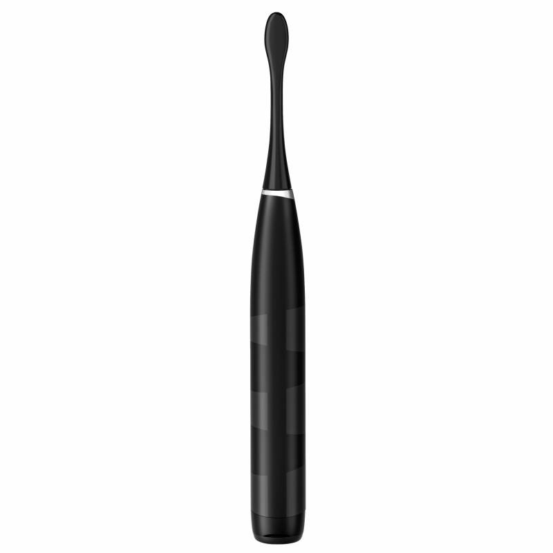 Periuta de dinti electrica Oclean Flow S, 1.85W, 76000 rpm, 5 moduri, Timer, Autonomie pana la 180 zile, Tip-C, Suprafata antibacteriana, Negru