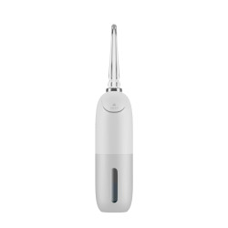 Dus dentar Oclean AirPump A10, 3 moduri, 2 duze, 40 zile autonomie, IPX7, USB-C, Gri