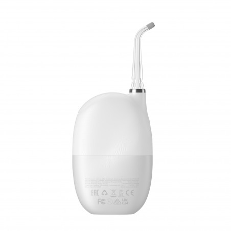 Dus dentar Oclean AirPump A10, 3 moduri, 2 duze, 40 zile autonomie, IPX7, USB-C, Gri