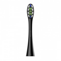 Set 2 capete de schimb pentru periuta de dinti electrica Oclean Professional Clean, Hard, Peri DuPont, Ingrijirea limbii, Negru