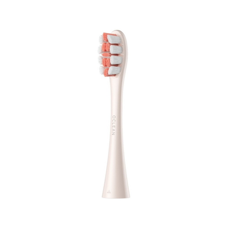 Set 2 capete de schimb pentru periuta de dinti electrica Oclean Professional Clean, Hard, Perii DuPont, Ingrijirea limbii, Aurie