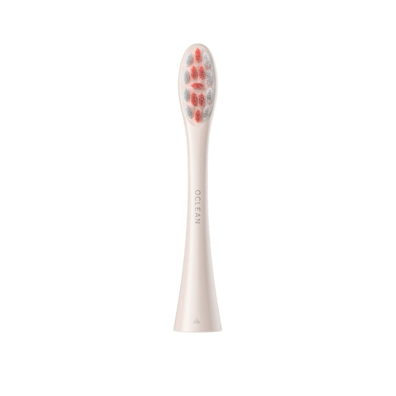 Set 2 capete de schimb pentru periuta de dinti electrica Oclean Professional Clean, Hard, Perii DuPont, Ingrijirea limbii, Aurie