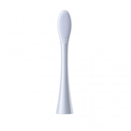 Set 2 capete de schimb pentru periuta de dinți electrica Oclean Professional Clean Brush Head, Hard, Peri DuPont, Ingrijirea limbii, Argintiu