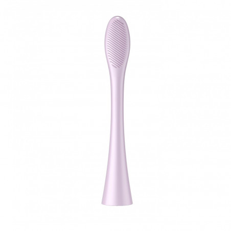 Set 2 capete de schimb pentru periuta de dinti electrica Oclean Professional Clean, Hard, Peri DuPont, Ingrijirea limbii, Violet