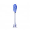 Set 2 capete de rezerva pentru periuta de dinti Oclean Easy Clean P1K1, Hard, Strat de silicon, Albastru