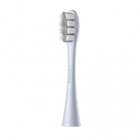 Set 2 capete de schimb pentru periuta de dinti electrica Oclean Professional Clean, Hard, Peri DuPont, Ingrijirea limbii, Gri