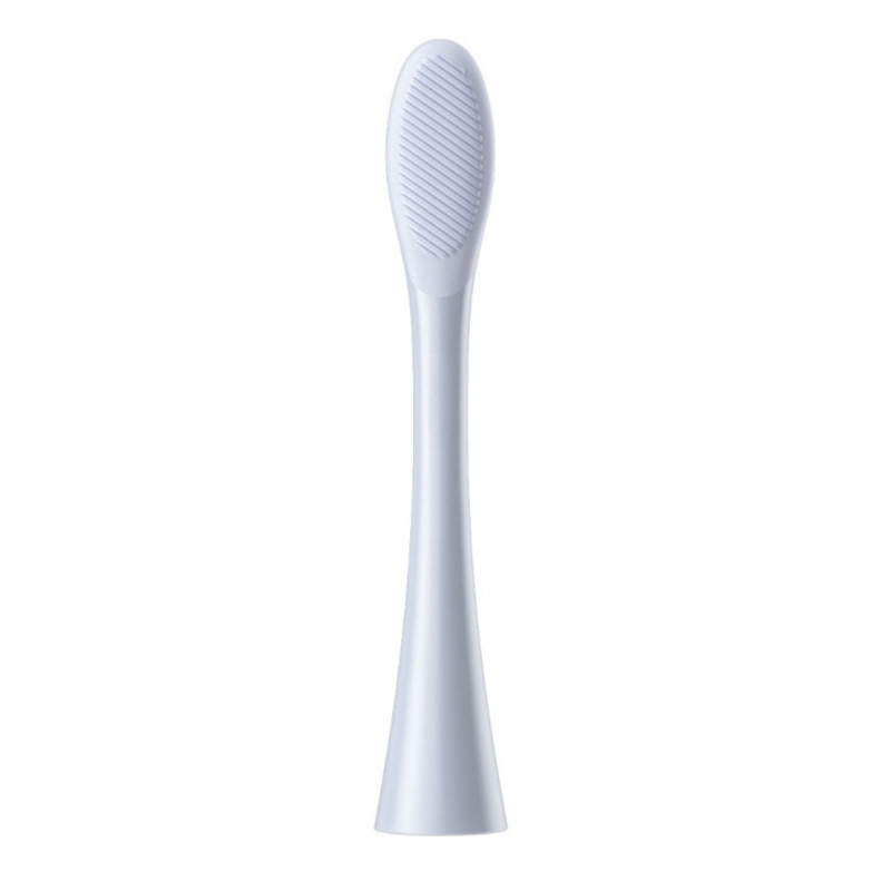 Set 2 capete de schimb pentru periuta de dinti electrica Oclean Professional Clean, Hard, Peri DuPont, Ingrijirea limbii, Gri