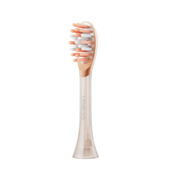 Set 2 capete de schimb pentru periuta de dinti Oclean Easy Clean P1K2, Tare, Acoperire cu silicon, Portocaliu