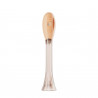 Set 2 capete de schimb pentru periuta de dinti Oclean Easy Clean P1K2, Tare, Acoperire cu silicon, Portocaliu