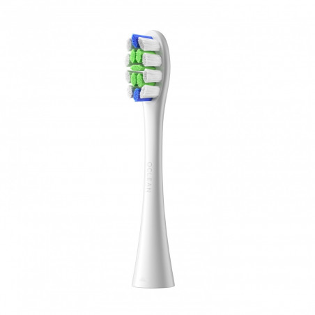 Set 6 capete de schimb pentru periuta de dinti electrica Oclean Professional Clean, dur, Peri DuPont, Ingrijirea limbii, Alb