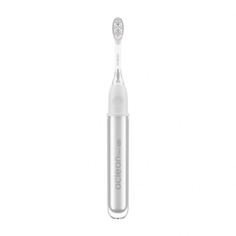 Periuta de dinti electrica Oclean X Ease Pro, 2.5W, 72000 rpm, 5 moduri, Timer, 90 zile autonomie, Type-C, 45 dB, Argintiu
