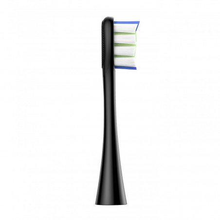 Set 6 capete de schimb pentru periuta de dinti electrica Oclean Professional Clean Brush Head, dur, Peri DuPont, Ingrijirea limbii, Negru