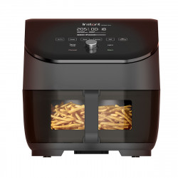 Friteuza cu aer cald Instant Pot Vortex Plus Clearcook Hot Air Fryer 140309701, 1700W, 5.7L, 6 programe, 35-205°C, Iluminare interioara, Negru
