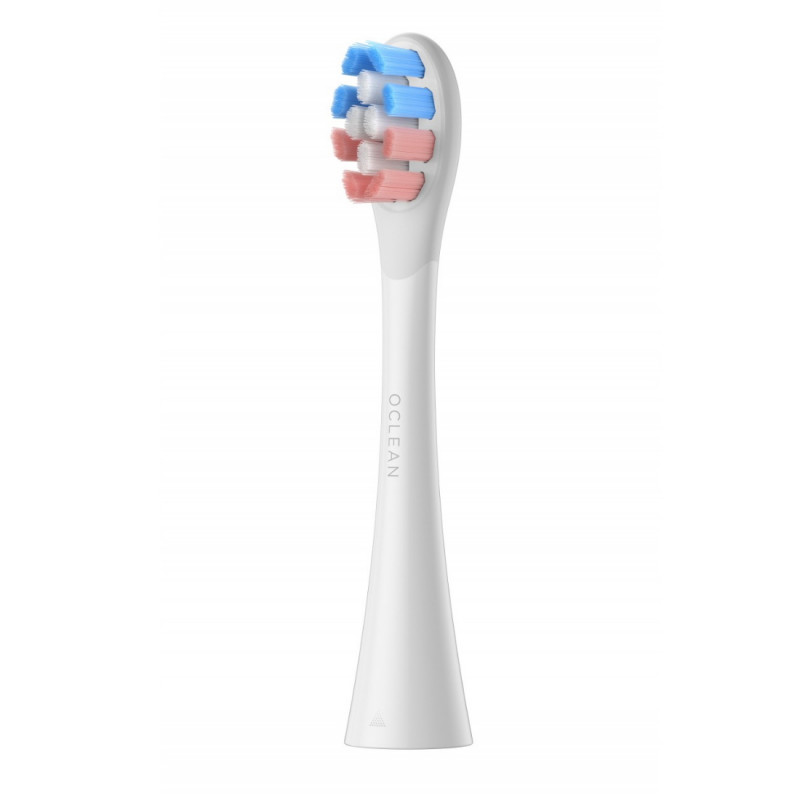 Set 2 capete de schimb pentru periuta de dinti electrica Oclean Delicate Care, Moale, pentru copii, DuPont Fiber cu fluorura, Alb