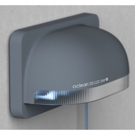 Sterilizator pentru periute de dinti Oclean S1, 0.7W, Mod automat, 1000 mAh, 99.9% eficienta, Autonomie 20 zile, USB-C, Gri