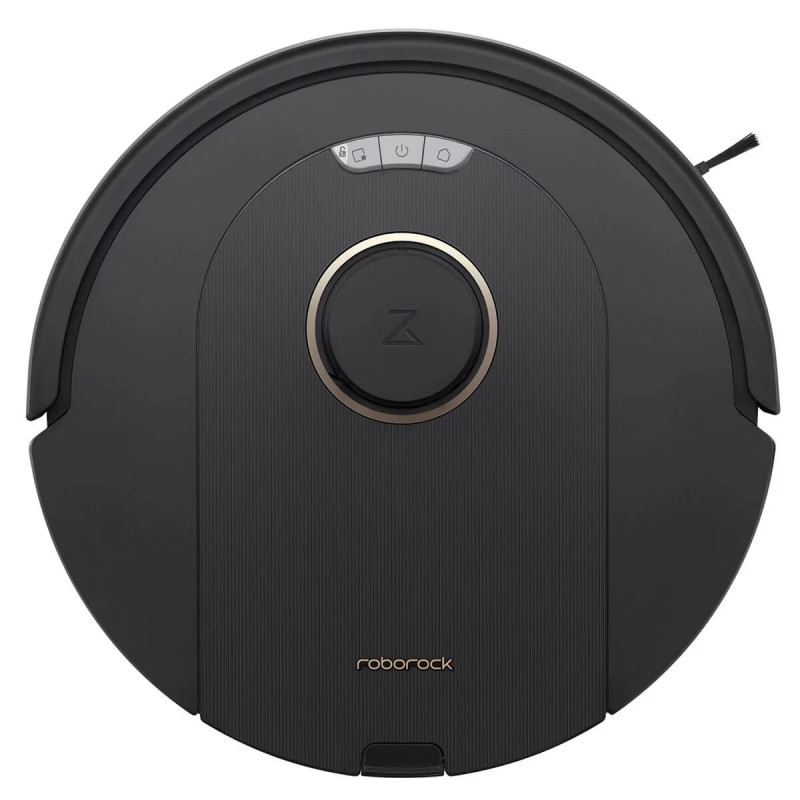 Aspirator robot Roborock Q5 Pro, 59W, 5500 Pa, 770 ml, Wi-Fi, DuoRoller, Curatare uscata si umeda, PreciSense LiDAR, Control vocal, Negru