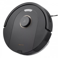 Aspirator robot Roborock Q5 Pro, 59W, 5500 Pa, 770 ml, Wi-Fi, DuoRoller, Curatare uscata si umeda, PreciSense LiDAR, Control vocal, Negru