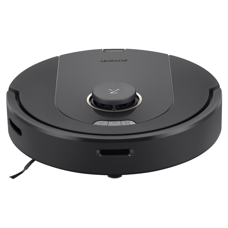 Aspirator robot Roborock Q5 Pro, 59W, 5500 Pa, 770 ml, Wi-Fi, DuoRoller, Curatare uscata si umeda, PreciSense LiDAR, Control vocal, Negru