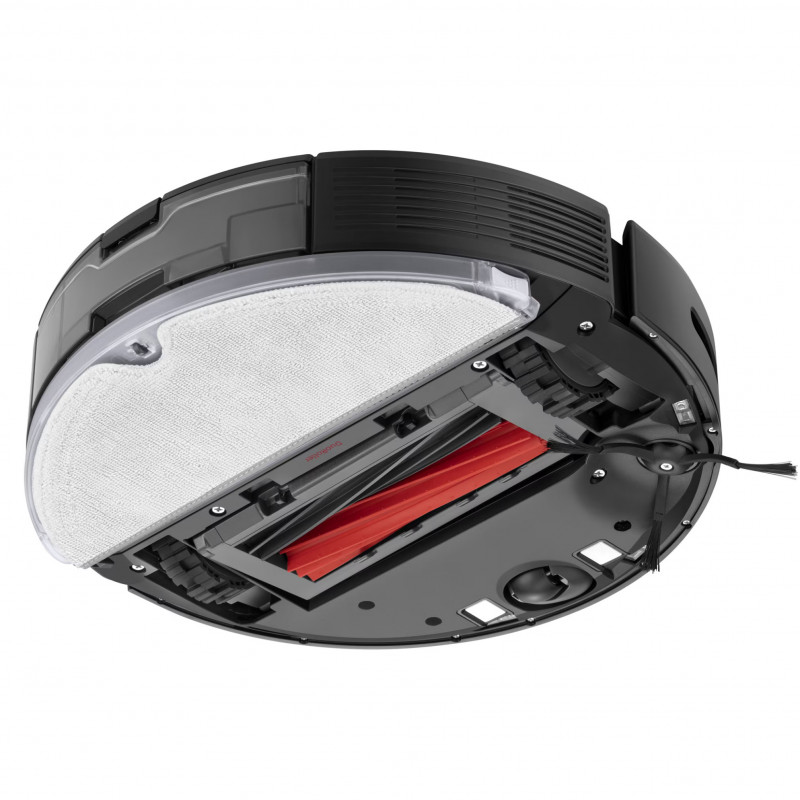 Aspirator robot Roborock Q5 Pro, 59W, 5500 Pa, 770 ml, Wi-Fi, DuoRoller, Curatare uscata si umeda, PreciSense LiDAR, Control vocal, Negru