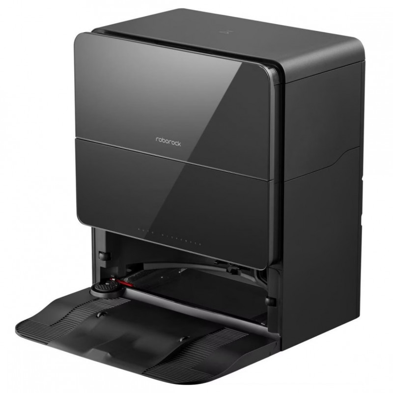 Aspirator robotic cu AI Roborock Saros 10, 65W, 22000 Pa, 270 ml, SMART, Curățare uscată și umedă, LiDAR, StarSight, 180 min autonomie, Negru
