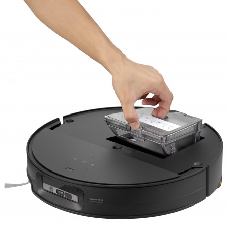 Aspirator robotic cu AI Roborock Saros 10, 65W, 22000 Pa, 270 ml, SMART, Curățare uscată și umedă, LiDAR, StarSight, 180 min autonomie, Negru