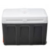 Lada frigorifica Adler AD 8090, 40 l, 58 W, 12/220/240V, Clasa climatica N, Izolatie C5H10, Gri