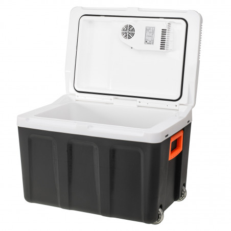 Lada frigorifica Adler AD 8090, 40 l, 58 W, 12/220/240V, Clasa climatica N, Izolatie C5H10, Gri