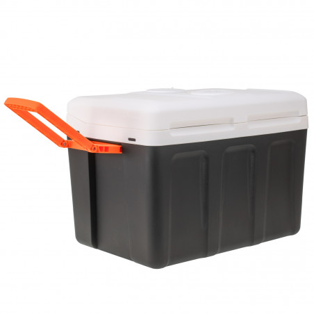 Lada frigorifica Adler AD 8090, 40 l, 58 W, 12/220/240V, Clasa climatica N, Izolatie C5H10, Gri