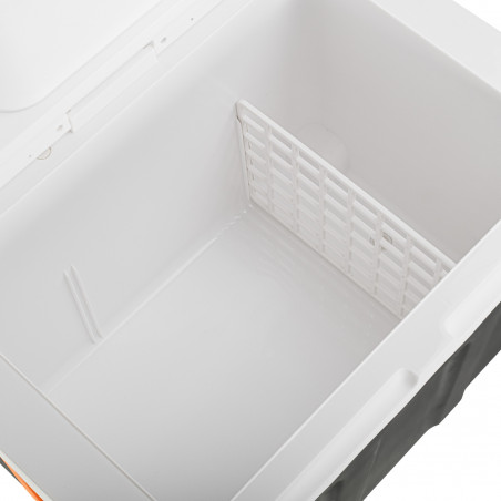 Lada frigorifica Adler AD 8090, 40 l, 58 W, 12/220/240V, Clasa climatica N, Izolatie C5H10, Gri