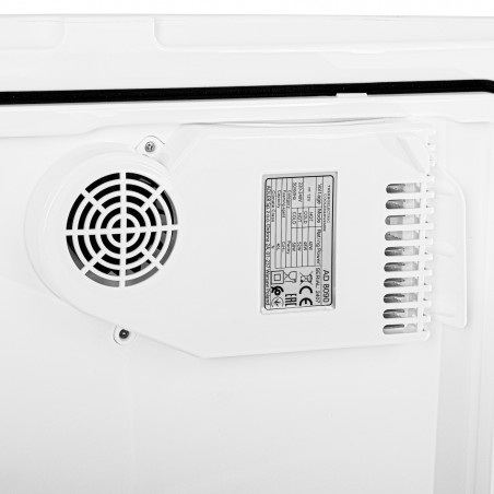 Lada frigorifica Adler AD 8090, 40 l, 58 W, 12/220/240V, Clasa climatica N, Izolatie C5H10, Gri