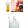 Set 2 recipinte pentru sosuri Hermia 283PLN1204, 2 piese, Plastic, Transparent