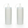 Set 2 recipinte pentru sosuri Hermia 283PLN1204, 2 piese, Plastic, Transparent