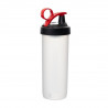 Sticla pentru apa Hermia 503HRN1165, 740 ml, Fara BPA, Plastic, Alb/Rosu