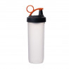 Sticlа pentru apa Hermia 503HRN1166, 740 ml, Fara BPA, Plastic, Alb/Portocaliu