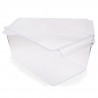 Set 3 Organizatoare de frigider Hermia 964FRM3417, 20x32.5x14 cm, FAra BPA, Plastic, Transparent