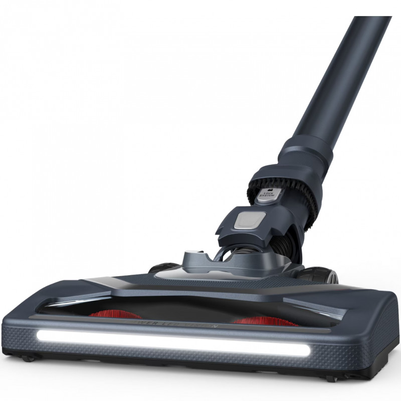 Aspirator vertical Rowenta X-Pert 6.60 Animal Care RH6878WO, 100W, 2 moduri, 0.6 litri, 85 dB, Autonomie 1 h, LED, Rosu/Negru