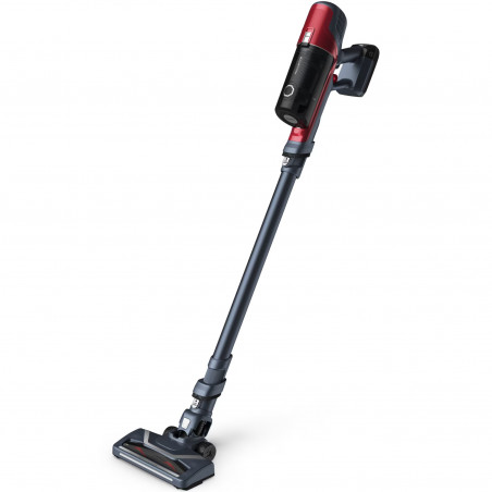 Aspirator vertical Rowenta X-Pert 6.60 Animal Care RH6878WO, 100W, 2 moduri, 0.6 litri, 85 dB, Autonomie 1 h, LED, Rosu/Negru