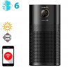 Purificator de aer Attractive OBERON 520, 50W, Pana la 62 m², Wi-Fi, 5 viteze, Temporizator, Mod de noapte, Telecomanda, Senzor inteligent de poluare, Negru
