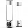 Sticla pentru apa portabila cu hidrogen Elixir, 1.2W, Baterie 1800 mAh, 260 ml, Afisaj OLED, Incarcare USB, Argintiu