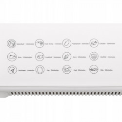 Cuptor cu aburi Saturn ST-EC1187, 1500W, 12 l, Auto stop, Indicator nivel apă, Alb