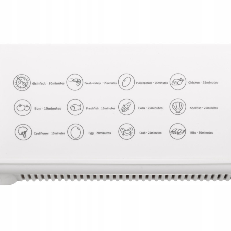 Cuptor cu aburi Saturn ST-EC1187, 1500W, 12 l, Auto stop, Indicator nivel apă, Alb