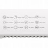 Cuptor cu aburi Saturn ST-EC1187, 1500W, 12 l, Auto stop, Indicator nivel apă, Alb