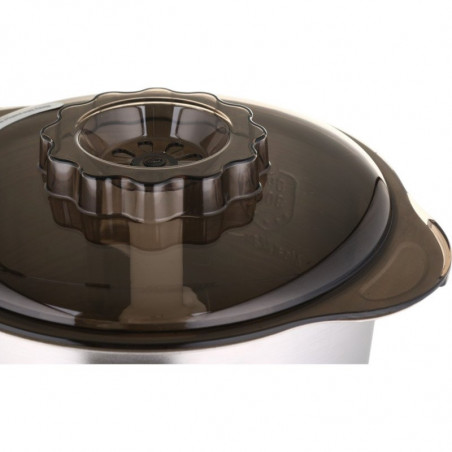 Tocator de alimente Saturn ST-FP7180, 500 W, Macinare, Framantare, 7 L, 3 functii, Motor din cupru, Bej/Maro